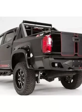 Fab Fours Black Powdercoated Vengeance Rear Bumper with Sensor Chevrolet Colorado 2015-2022                                     - CC21-E3352-1 - Image 3
