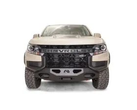 Fab Fours Black Powdercoated Hidden Winch Mount Chevrolet Colorado 2021