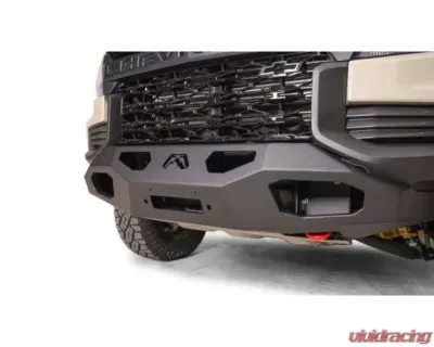 Fab Fours Black Powdercoated Hidden Winch Mount Chevrolet Colorado 2021 - CC21-N5151-1