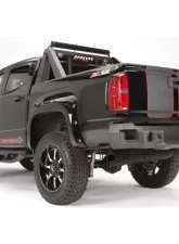 Fab Fours Black Powdercoated Premium Rear Bumper with Sensor Chevrolet Colorado 2015-2022                                     - CC21-W3351-1 - Image 3