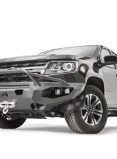 Fab Fours Black Powdercoated Matrix Front Bumper with Pre-Runner Guard Chevrolet Colorado 2021-2022                                     - CC21-X5152-1 - Image 3
