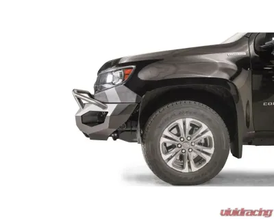 Fab Fours Black Powdercoated Matrix Front Bumper with Pre-Runner Guard Chevrolet Colorado 2021-2022 - CC21-X5152-1