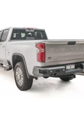 Fab Fours Black Powdercoated Premium Rear Bumper with Sensor Chevrolet Silverado 2500 | 3500 2020-2022                                     - CH20-W4951-1 - Image 2