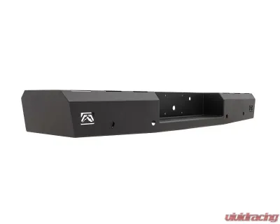 Fab Fours Black Powdercoated Red Steel Rear Bumpers Chevrolet | GMC 1500 2007-2013 - CS07-RT18501