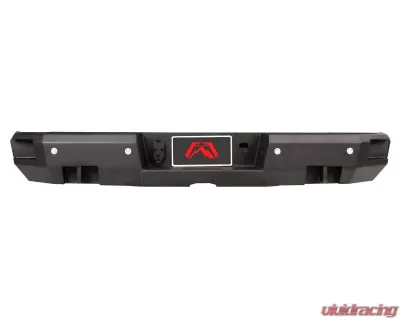 Fab Fours Black Powdercoated Premium Rear Bumper with Sensor Chevrolet Silverado | GMC 2019-2022 - CS19-W4050-1