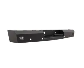 Fab Fours Black Powdercoated Red Steel Rear Bumpers Dodge RAM 2500 | 3500 2003-2009