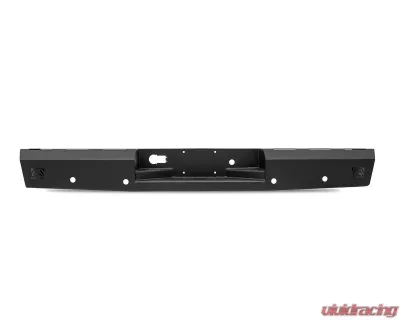 Fab Fours Black Powdercoated Red Steel Rear Bumper Dodge Ram 2500 | 3500 2010-2018 - DR10-RT29501