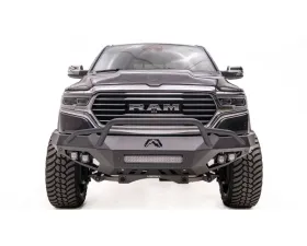 Fab Fours Black Powdercoated Vengeance Front Bumper with Pre-Runner Guard Dodge Ram 1500 2019-2022
