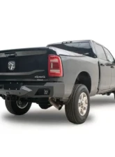 Fab Fours Black Powdercoated Vengeance Rear Bumper with Sensor Dodge Ram 2500 | 3500 2019-2022                                     - DR19-E4451-1 - Image 2