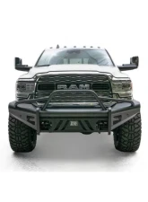 Fab Fours Black Powdercoated Black Steel Elite Front Bumper with Pre-Runner Guard and Sensor Dodge Ram 2500 | 3500 2019-2022                                     - DR19-Q4462-1 - Image 3