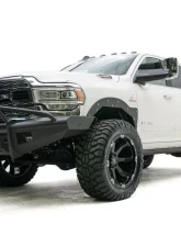 Fab Fours Black Powdercoated Black Steel Elite Front Bumper with Pre-Runner Guard and Sensor Dodge Ram 2500 | 3500 2019-2022                                     - DR19-Q4462-1 - Image 2