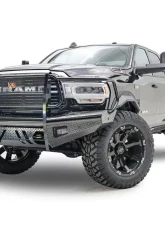 Fab Fours Black Powdercoated Black Steel Front Bumper with Full Guard Dodge Ram 2500 | 3500 2019-2022                                     - DR19-S4460-1 - Image 2