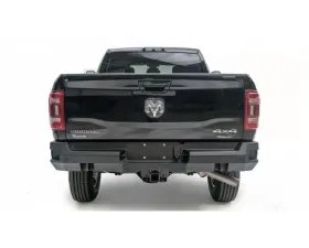 Fab Fours Black Powdercoated Premium Rear Bumper with Sensor Dodge Ram 2500 | 3500 2019-2022