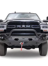 Fab Fours Black Powdercoated Matrix Front Bumper with Pre-Runner Guard Dodge Ram 2500 | 3500 2019-2022                                     - DR19-X4452-1 - Image 2