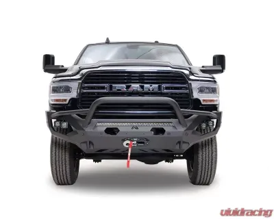 Fab Fours Black Powdercoated Matrix Front Bumper with Pre-Runner Guard Dodge Ram 2500 | 3500 2019-2022 - DR19-X4452-1