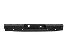 Fab Fours Black Powdercoated Red Steel Rear Bumper Ford F-150 2009-2014