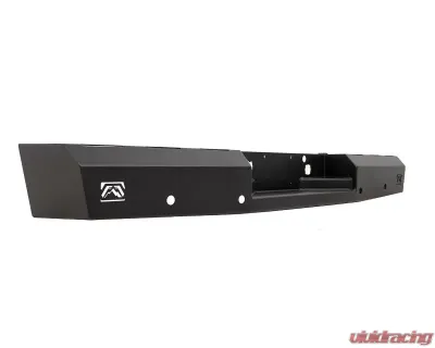 Fab Fours Black Powdercoated Red Steel Rear Bumper Ford F-150 2009-2014 - FF09-RT17501