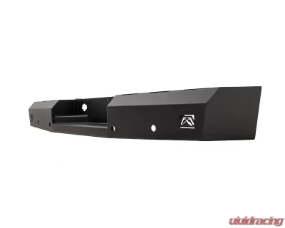 Fab Fours Black Powdercoated Red Steel Rear Bumper Ford F-150 2009-2014 - FF09-RT17501