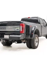 Fab Fours Black Powdercoated Red Steel Rear Bumper Ford Super Duty F-250  | F-350 2017-2022                                     - FS17-RT41501 - Image 2