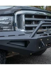 Fab Fours Black Powdercoated Red Steel Front Bumper with Pre-Runner Guard Ford Super Duty F-250 | F-350 1999-2004                                     - FS99-RS16621 - Image 3