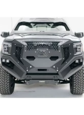 Fab Fours Black Powdercoated Grumper Truck Bumper GMC 1500 2019-2021                                     - GR3900-1 - Image 2