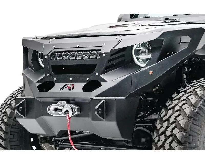 Fab Fours Natural Grumper Light Bar Grille Inserts Jeep Gladiator | Wrangler 2018-2021 - GR4606-B