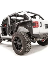 Fab Fours Black Powdercoated Rear Fender Jeep Wrangler 2018-2021                                     - JL1001-1 - Image 4