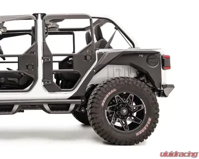 Fab Fours Natural Rear Fenders Jeep Wrangler 2018-2021 - JL1001-B