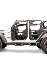Fab Fours Black Powdercoated Full Surround Tube Doors Jeep Gladiator | Wrangler 2018-2021                                     - JL1030-1 - Image 4