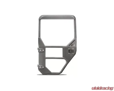 Fab Fours Black Powdercoated Full Surround Rear Tube Doors Jeep Gladiator | Wrangler 2018-2022 - JL1031-1
