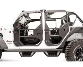 Fab Fours Natural Tube Doors Jeep Gladiator | Wrangler 2020-2022