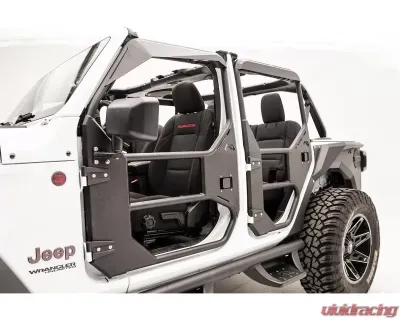 Fab Fours Natural Tube Doors Jeep Gladiator | Wrangler 2020-2022 - JL1031-B