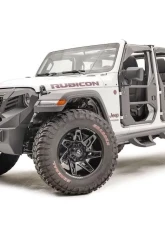 Fab Fours Natural Tube Doors Jeep Gladiator | Wrangler 2020-2022                                     - JL1031-B - Image 4