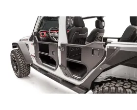 Fab Fours Natural Tube Doors Jeep Gladiator | Wrangler 2018-2022