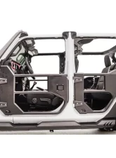 Fab Fours Natural Tube Doors Jeep Gladiator | Wrangler 2018-2022                                     - JL1032-B - Image 3