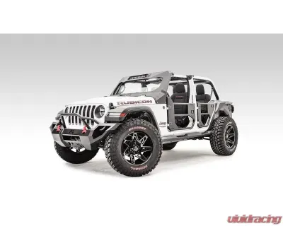 Fab Fours Natural Tube Doors Jeep Gladiator | Wrangler 2020-2022 - JL1033-B