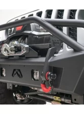 Fab Fours Natural Stubby Winch Bumper with Pre-Runner Guard Jeep Gladiator | Wrangler 2018-2022                                     - JL18-B4752-B - Image 4