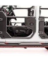 Fab Fours Natural Rock Sliders Jeep Wrangler 2018-2021                                     - JL18-G1550-B - Image 2