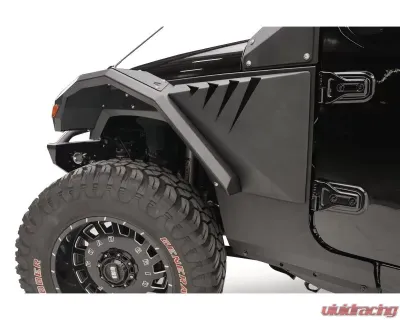 Fab Fours Black Powdercoated Light Fender System Jeep Gladiator | Wrangler 2018-2021 - JL2006-1