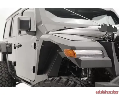 Fab Fours Natural Light Fender System Jeep Gladiator | Wrangler 2018-2021 - JL2006-B