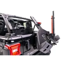 Fab Fours Slant Back Tire Carrier Jeep Wrangler 2018-2021