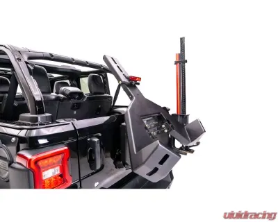 Fab Fours Slant Back Tire Carrier Jeep Wrangler 2018-2021 - JL2070-1