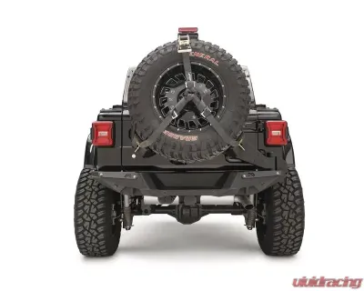 Fab Fours Natural Slant Back Tire Carrier Jeep Wrangler 2018-2021 - JL2070-B