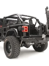 Fab Fours Natural Slant Back Tire Carrier Jeep Wrangler 2018-2021                                     - JL2070-B - Image 3