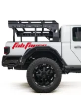 Fab Fours Matte Black Powdercoated Rear Fender System Jeep Gladiator 2020-2022                                     - JT1001-1 - Image 4