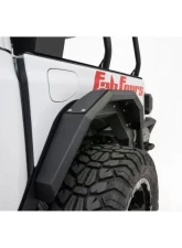 Fab Fours Matte Black Powdercoated Rear Fender System Jeep Gladiator 2020-2022                                     - JT1001-1 - Image 3