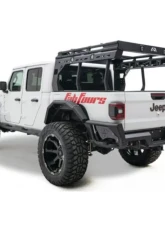 Fab Fours Matte Black Powdercoated Rear Fender System Jeep Gladiator 2020-2022                                     - JT1001-1 - Image 4