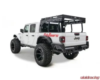 Fab Fours Matte Black Powdercoated Rear Fender System Jeep Gladiator 2020-2022 - JT1001-1