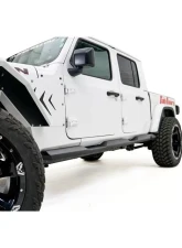 Fab Fours Black Powdercoated Rock Sliders Jeep Gladiator 2020                                     - JT20-G1650-1 - Image 4