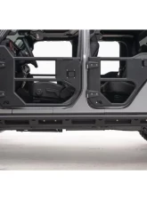 Fab Fours Black Powdercoated Tube Rock Sliders Jeep Gladiator 2020-2021                                     - JT20-G1850-1 - Image 2